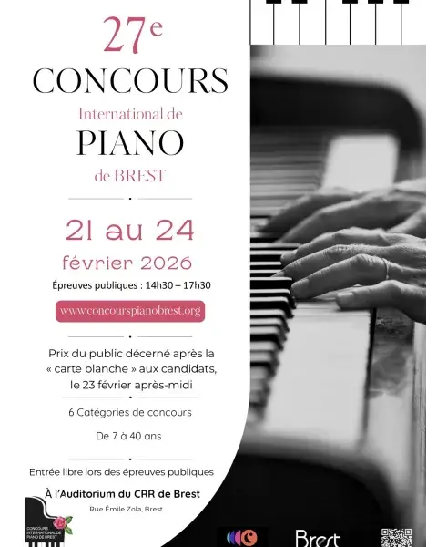 27ème édition du concours international de piano de Brest